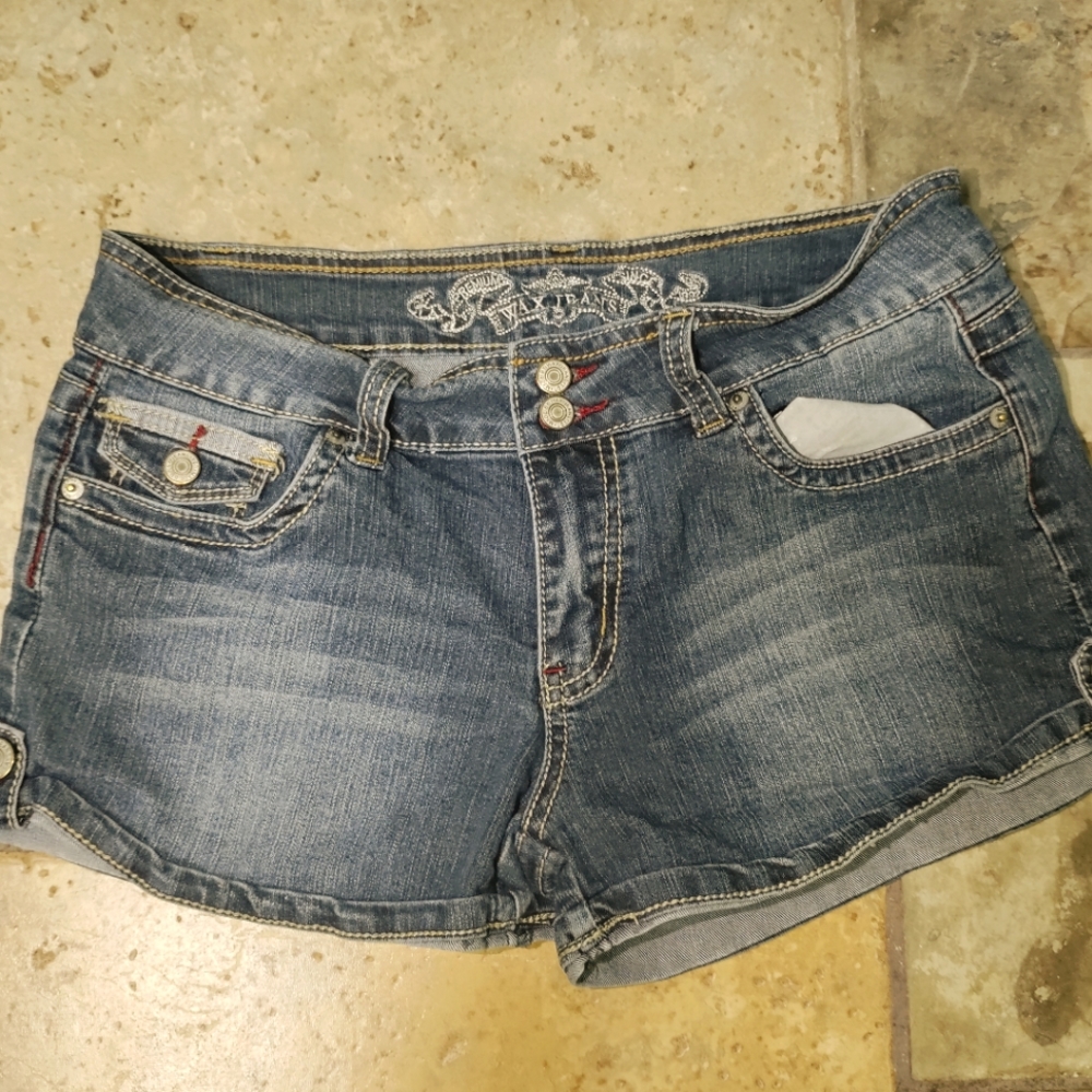 Vintage Wax jean shorts